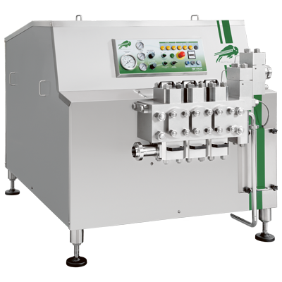 industrial homogenizer mixer model fbf7045 showcased in a large-scale processing environment