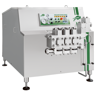 Industrial homogenizer mixer model FBF8075 for robust homogenization processes.