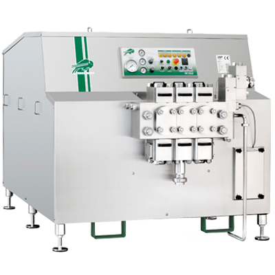 Industrial homogenizer mixer model FBF9090 designed for extensive homogenization needs.